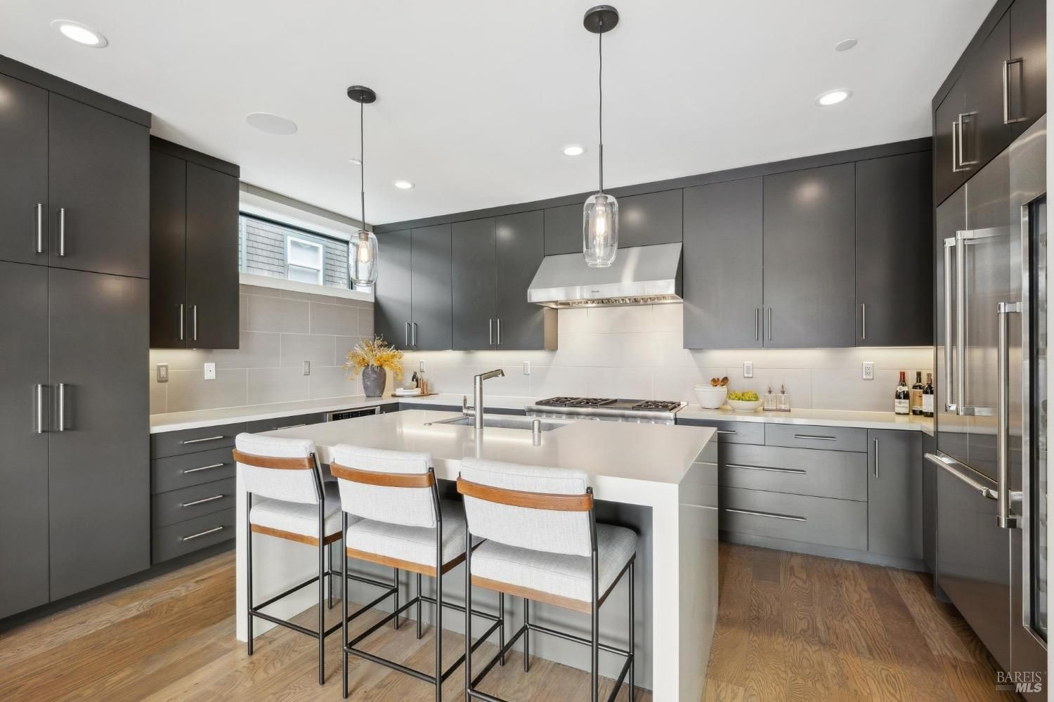 Kitchen before the remodel — Larkspur, CA